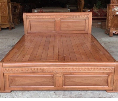 Giường ngủ gỗ xoan