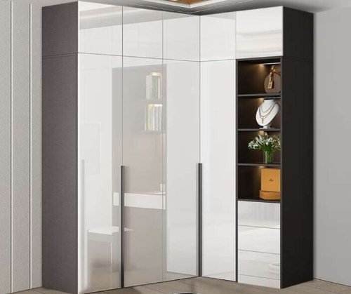 Tủ quần áo góc đẹp thiết kế hiện đại